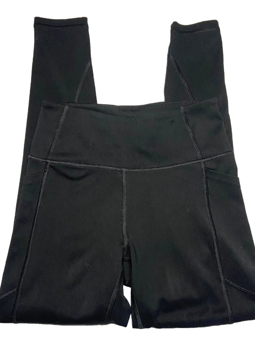 Victoria's Secret Leggings Womens XS 2 Yoga Pants Pockets Black Activewear